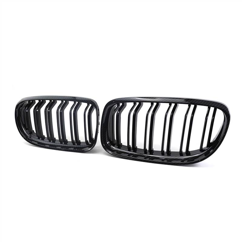 VAAKLM Auto Front Kühlergrill Kompatibel Mit 3er E90 E91 LCI 325i 328i 335i 335xi 330i 330xi 2009 2010 2011 2012 Auto-Frontnierengrill Frontstoßstangengrill(Gloss Black) von VAAKLM