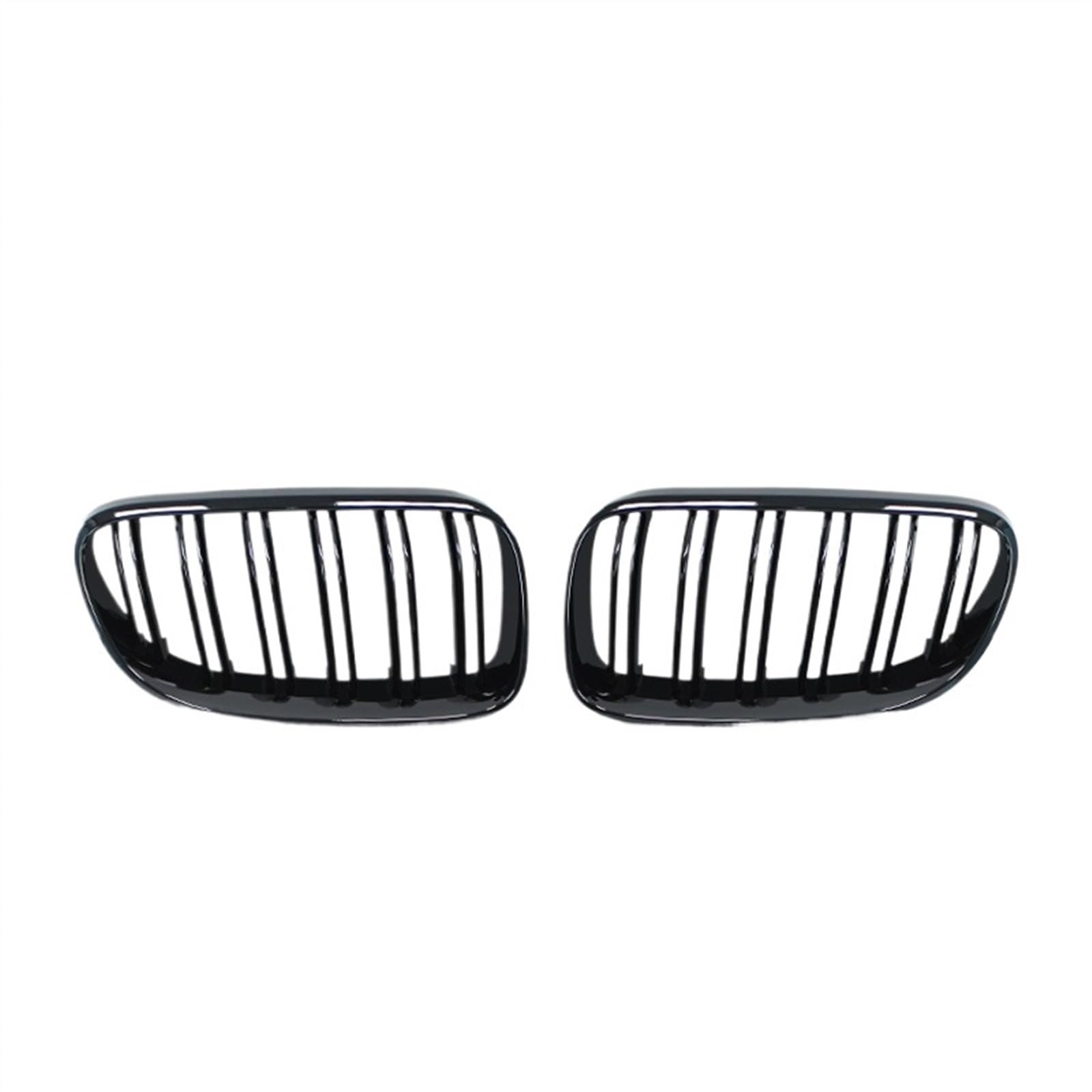 VAAKLM Auto Front Kühlergrill Kompatibel Mit 3er E92 E93 328I 335I 2010 2011 2012 2013 Frontniere Doppellamellengrill Stoßfängergitter Fronteinlassgitter(Double Line Black) von VAAKLM