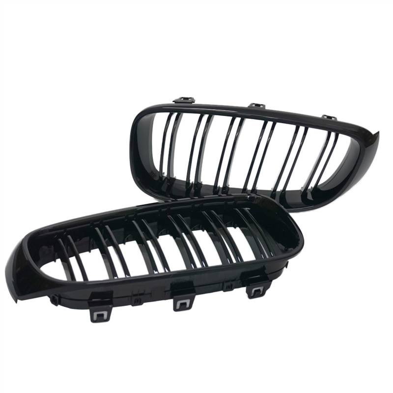 VAAKLM Auto Front Kühlergrill Kompatibel Mit 3er GT F34 320i 328i 335i 2013 2014 2015 2016 2017 2018 2019 2020 Doppellamellen Hochglanzschwarz Grills Auto-Styling von VAAKLM