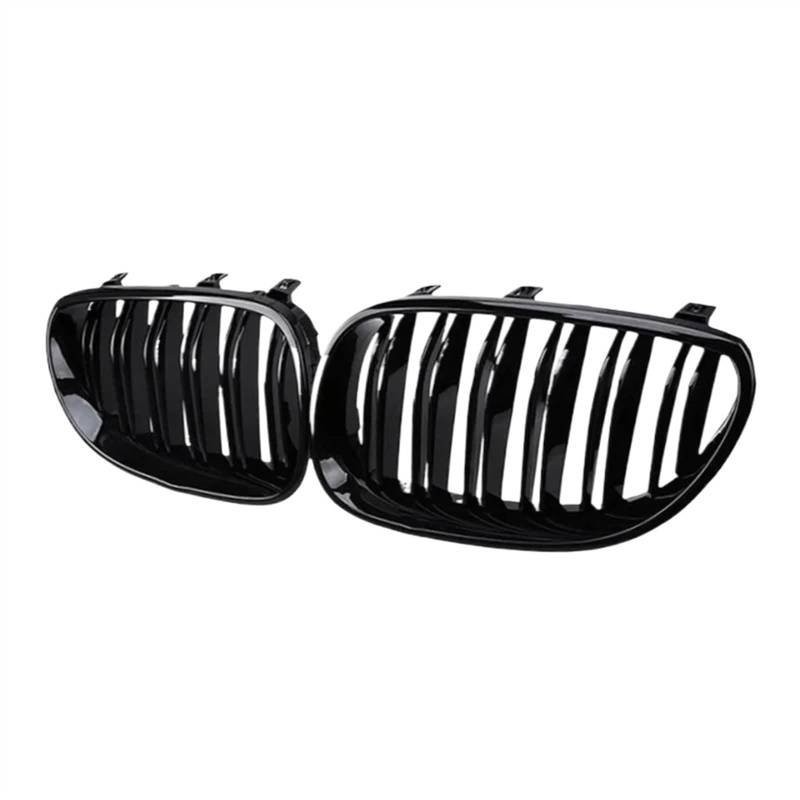 VAAKLM Auto Front Kühlergrill Kompatibel Mit 5 Series E60 Für M5 E61 520i 545i 550i 535i 2003 2004 2005 2006 2007 2008 2009 2010 Frontstoßstange Nierengrill Haubengitter von VAAKLM