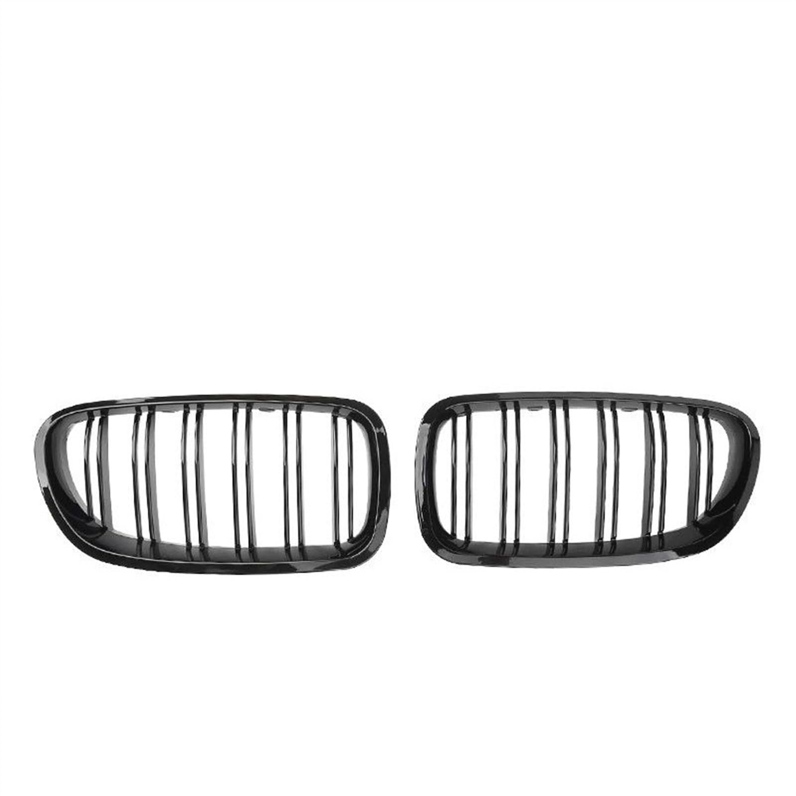 VAAKLM Auto Front Kühlergrill Kompatibel Mit 5 Series F11 F10 528i 535i 550i 535d 2010 2011 2012 2013 2014 2015 2016 2017 Auto Vorne Doppelniere Stoßstangengitter von VAAKLM