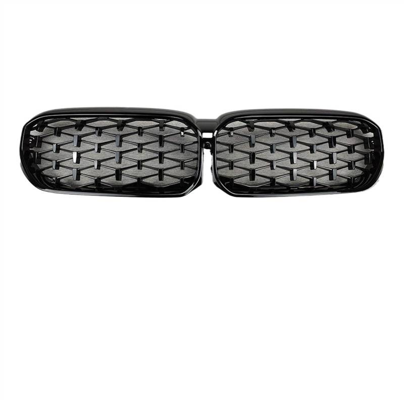 VAAKLM Auto Front Kühlergrill Kompatibel Mit 5er G30 G31 Für M5 F90 2021 2022 2023 Fronteinlassgitter Stoßstangengrill Tuningzubehör Auto-Frontkühlergrill(Diamond Black) von VAAKLM