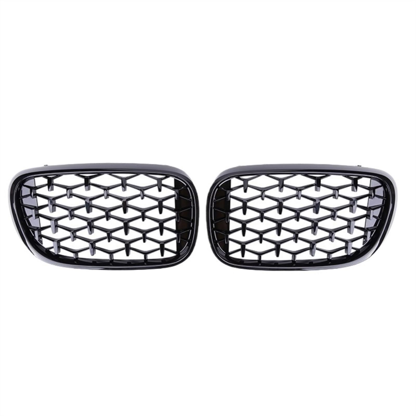 VAAKLM Auto Front Kühlergrill Kompatibel Mit 7er G11 G12 730li 740li 2016 2017 2018 2019 Für 740Le 745Le 750Li 2015-2020 Diamant Auto Frontstoßstange Nierengrill(Black) von VAAKLM