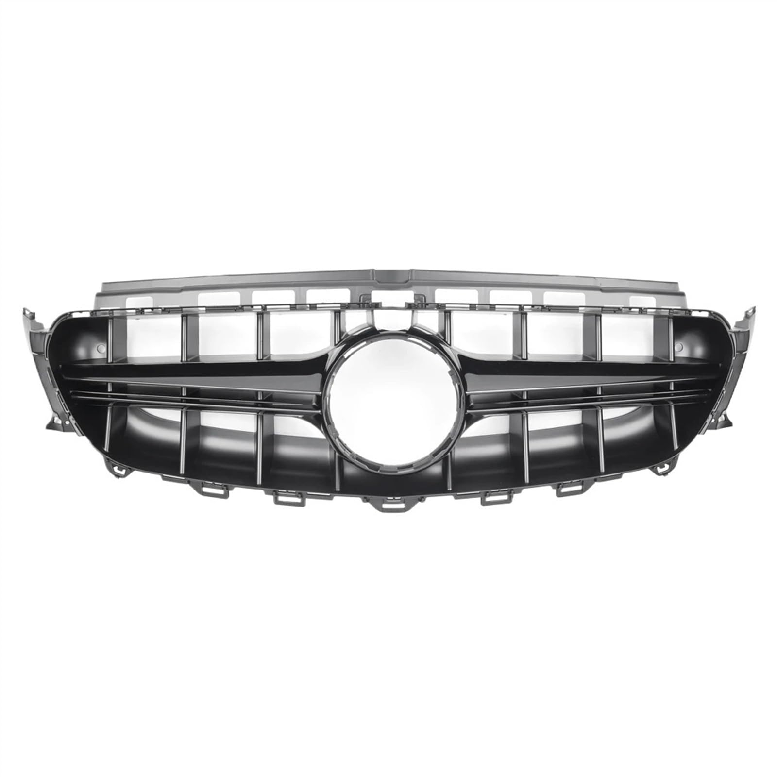 VAAKLM Auto Front Kühlergrill Kompatibel Mit Benz Für E-Klasse W213 C238 E180 E200 E220 E300 E350 E400 E450 2016 2017 2018 2019 Auto-Stoßstangengitter Fronteinlass Renngitter(Black,for E63S) von VAAKLM