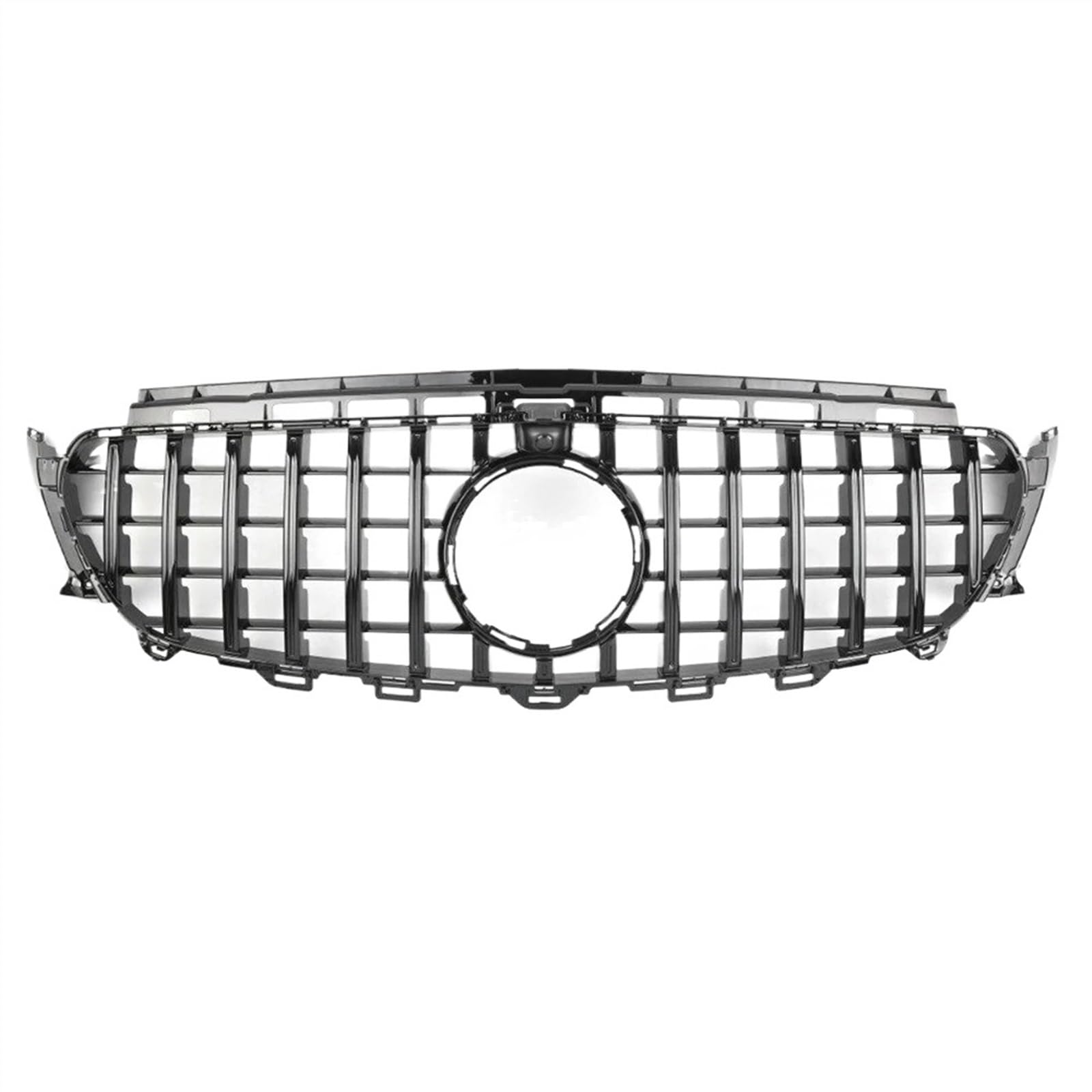 VAAKLM Auto Front Kühlergrill Kompatibel Mit Benz Für E-Klasse W213 C238 E180 E200 E220 E300 E350 E400 E450 2016 2017 2018 2019 Auto-Stoßstangengitter Fronteinlass Renngitter(Silver,for E63S) von VAAKLM