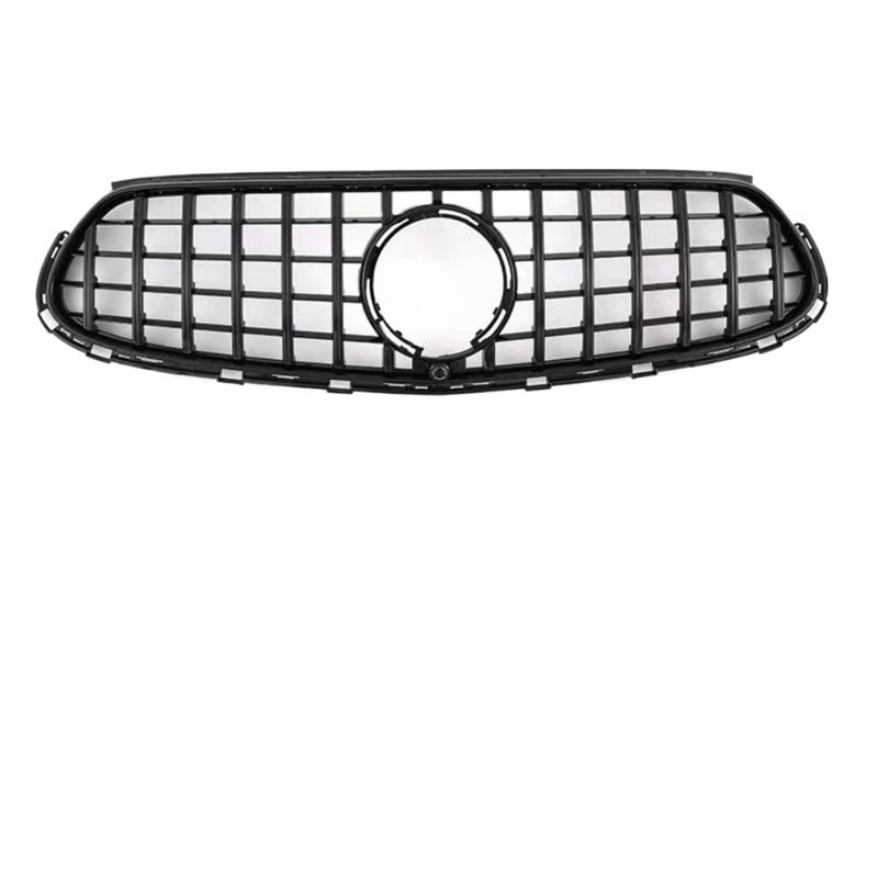 VAAKLM Auto Front Kühlergrill Kompatibel Mit Benz Für GLC X254 2023 2024 Stil Frontkühlergrill Einlassgitter Mesh Grill Tuning Zubehör Stoßfänger Mesh Fronteinlassgitter(Black) von VAAKLM