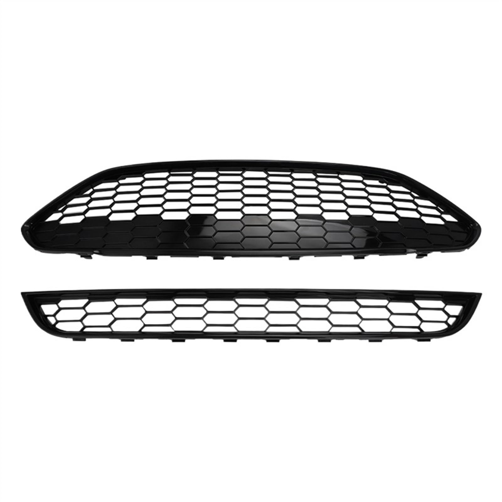 VAAKLM Auto Front Kühlergrill Kompatibel Mit Ford Für Fiesta Für Zetec-S MK7 JA8 2013 2014 2015 2016 2017 Front Racing Grills Sporty Grille Grill Abdeckung OEM: 1778260(1 Set) von VAAKLM