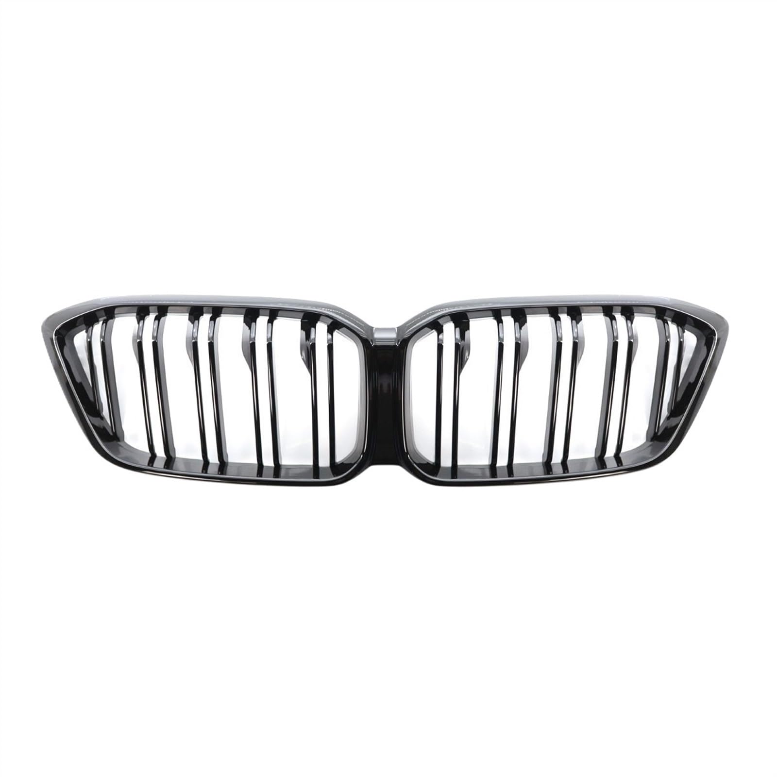 VAAKLM Auto Front Kühlergrill Kompatibel Mit M2 M2C F87 2019 2020 2021 Schwarz Glänzend Auto Frontstoßstange Nierengitter Doppelliniengrill Ersetzen OEM: 51138073540 von VAAKLM