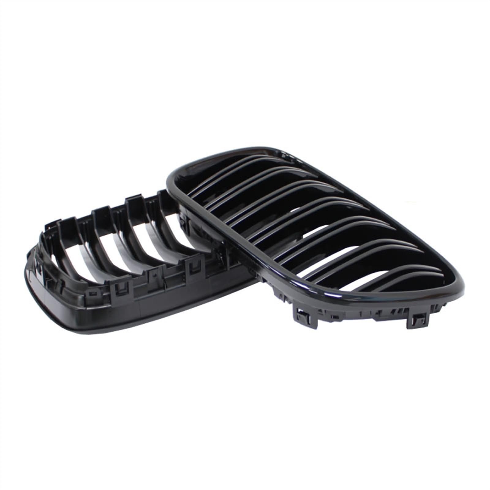 VAAKLM Auto Front Kühlergrill Kompatibel Mit X3 F25 2010 2011 2012 2013 Frontnierengitter Ersatz Racing Autoscooter Auto-Styling Auto-Frontkühlergrill(Gloss Black) von VAAKLM