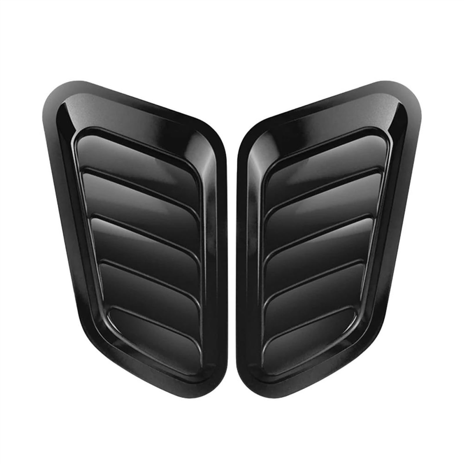 VAAKLM Auto Lufteinlässe 2PCS Universal Haube Lufteinlass Auto Haube Luftstrom Einlass Dekoration Hood Scoop Bonnet Vent Abdeckung Dekoration Styling(color1) von VAAKLM