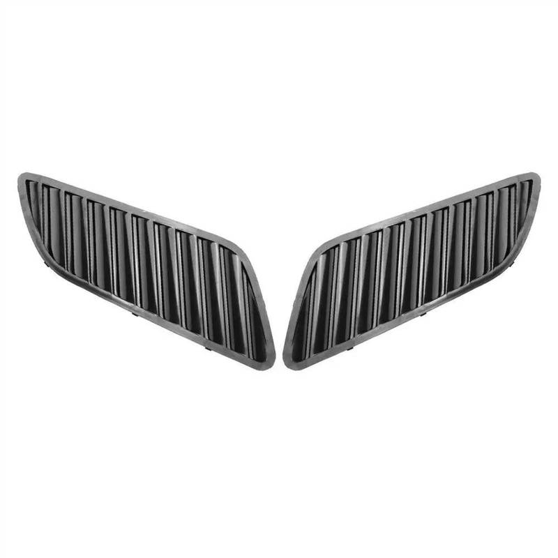 VAAKLM Auto Lufteinlässe Kompatibel Mit F30 F10 E90 E91 E92 E93 2011 2012 2013. Auto-Frontgrill-Haubenabdeckung, Motorhaubengrill, Luftauslass-Entlüftungsabdeckung(Glossy Black) von VAAKLM