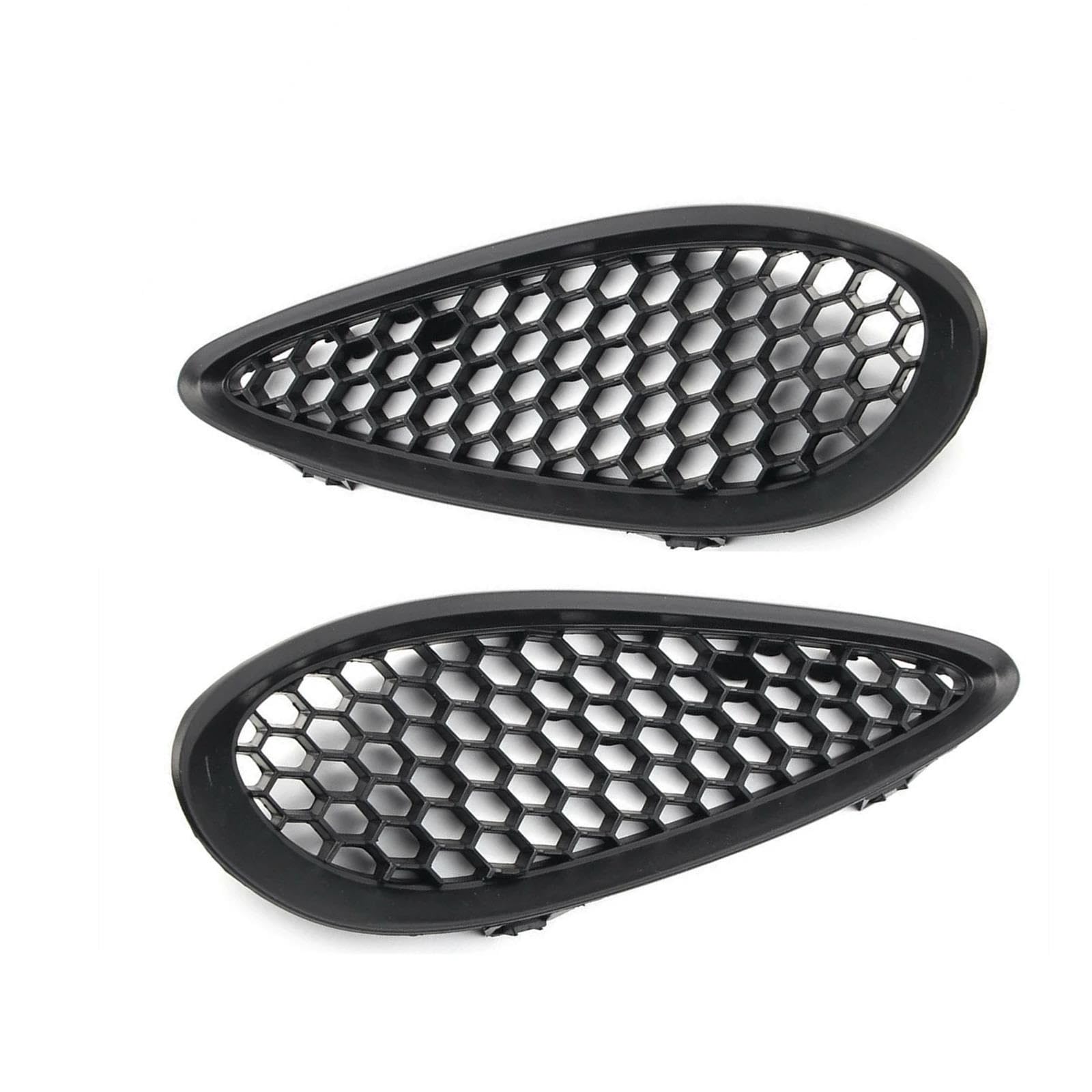 VAAKLM Auto Lufteinlässe Kompatibel Mit Jeep Für Grand Für Cherokee SRT 2012–2019 Auto Front Motorhaube Abdeckung Grille Trim Motorhaube Air Vent Rahmen Grill 68090698AB 68090699AB(1 Pair) von VAAKLM