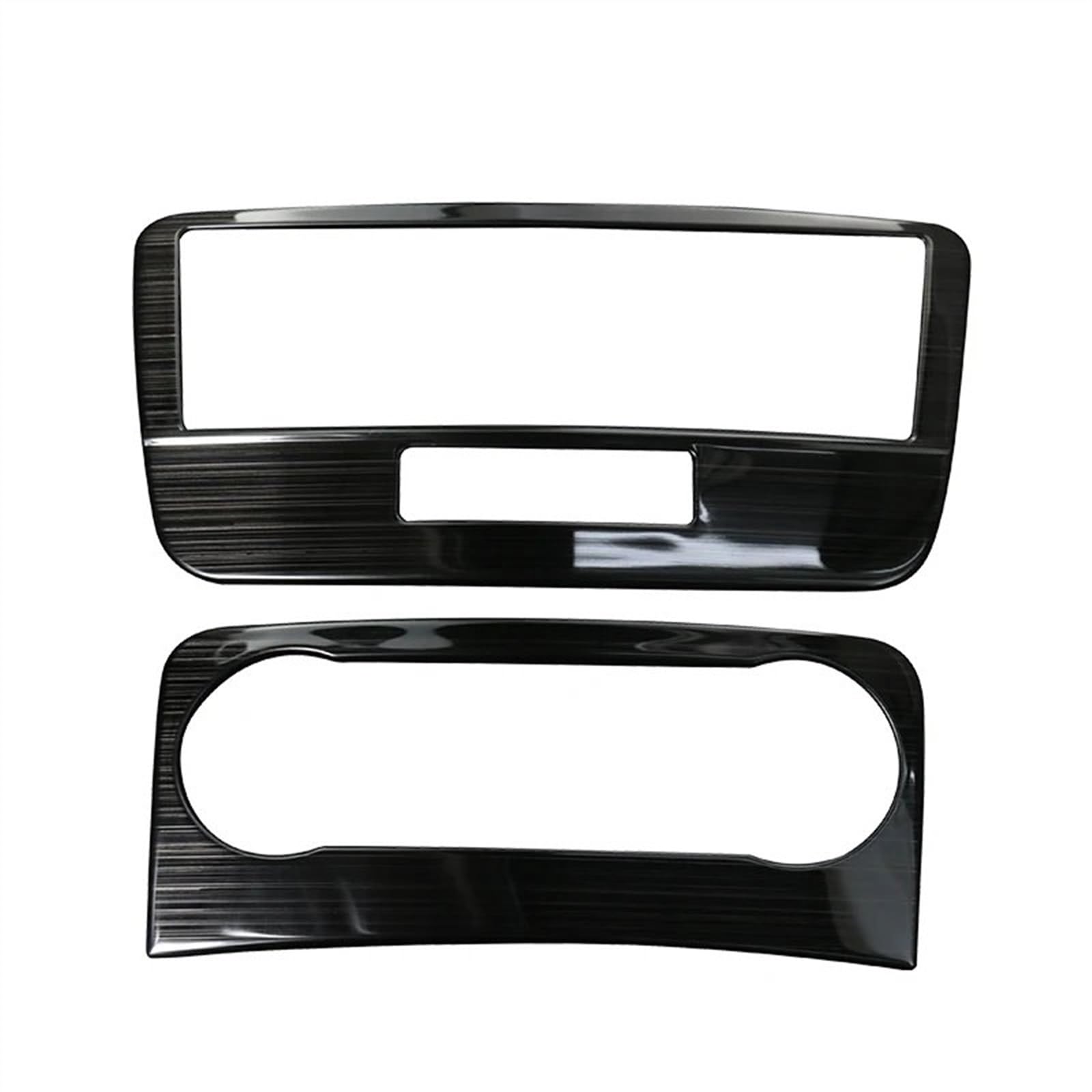 VAAKLM CD Panel Aufkleber Kompatibel Mit Benz Für Glk X204 2013 2014 2015 Auto-CD-Panel Dekorative Abdeckung Auto-Styling Klimaanlage CD-Panel-Taste Dekorative Abdeckung(Black) von VAAKLM