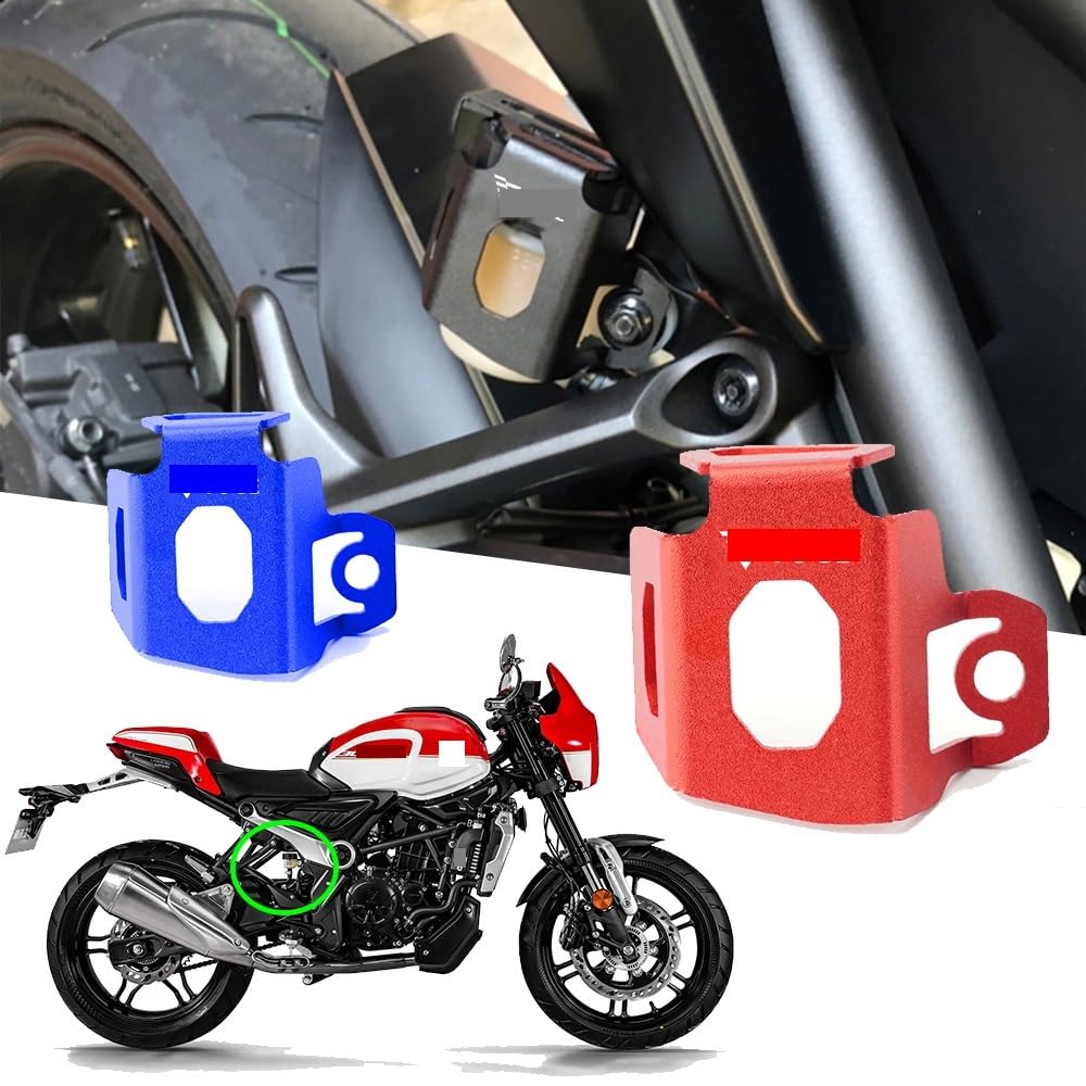 Öleinfülldeckel Protector Für Lo&ncin VO&GE 300AC GP 250 200R Motorrad CNC Zubehör Hinten Brems Pumpe Flüssigkeit Reservoir Schutz Öl Tasse Kappe Abdeckung Schutz von VAEVEN