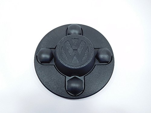 Genuine VW Hub Cap Satin Black - 1H0601171C 01C von VAG