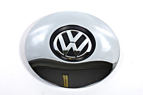 Original Felgendeckel Raddeckel Abdeckung chrom schwarz Heritage VW Beetle 2012- von VAG