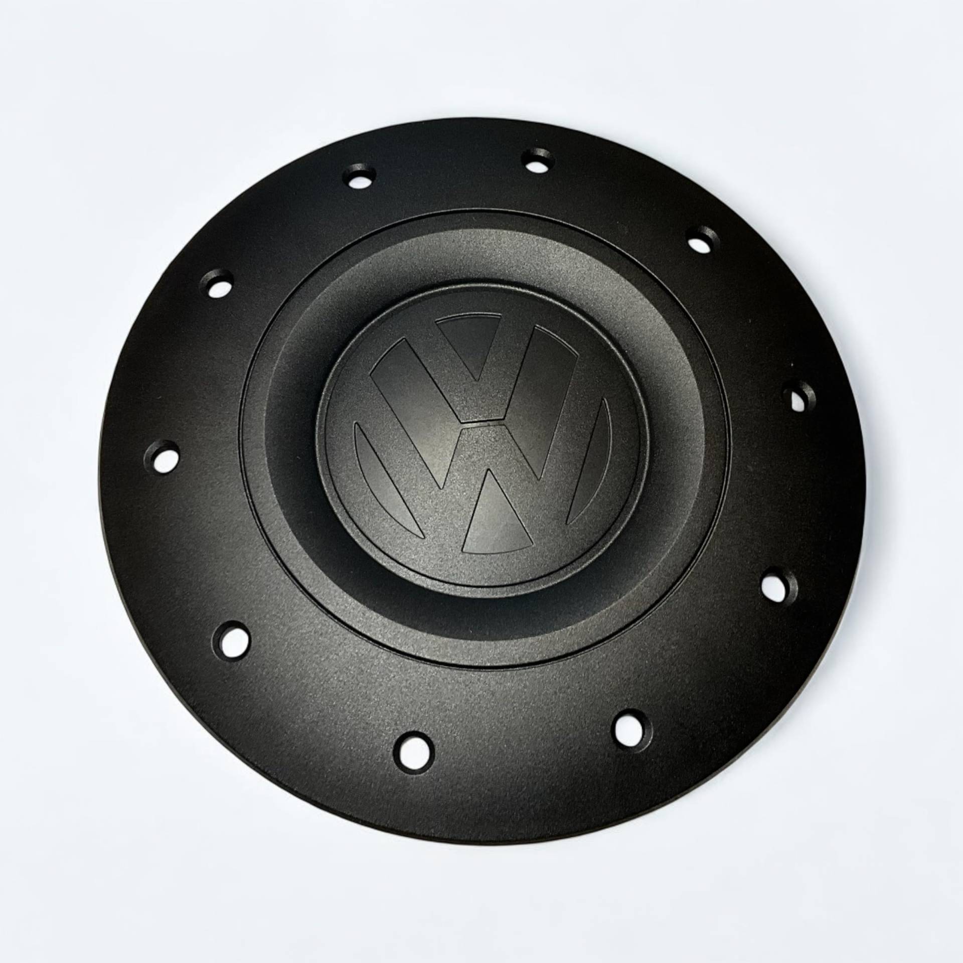 VW Original Stahlrad-Nabe, schwarz, 1 Stück Transporter T5 2003–2013 von VAG