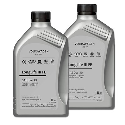 Vag 2x 1 L MOTORÖL 0W-30 Longlife III FE Group [Hersteller-Nr. GS55545M2] von VAG