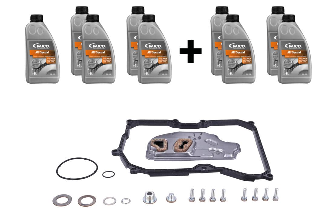 Automatikgetriebe Ölwechsel Filtersatz passend für Polo Golf Altea Fabia 6-Gang 09G AW von VAICO