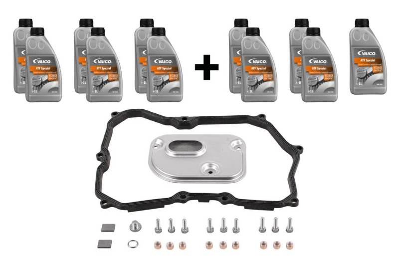 Automatikgetriebe Ölwechsel Satz passend für VW Passat Tiguan 6-Gang 09M Aisin AQ450 von VAICO