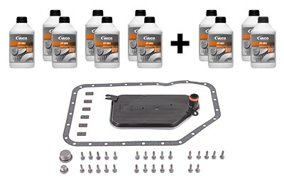 Vaico Teilesatz, Ölwechsel-Automatikgetriebe [Hersteller-Nr. V10-3213-XXL] für Audi, Porsche, Skoda, VW von VAICO
