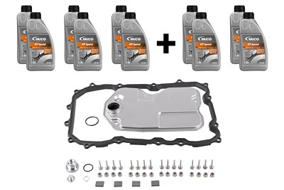 Vaico Teilesatz, Ölwechsel-Automatikgetriebe [Hersteller-Nr. V10-3214-XXL] für Audi, Porsche, VW von VAICO