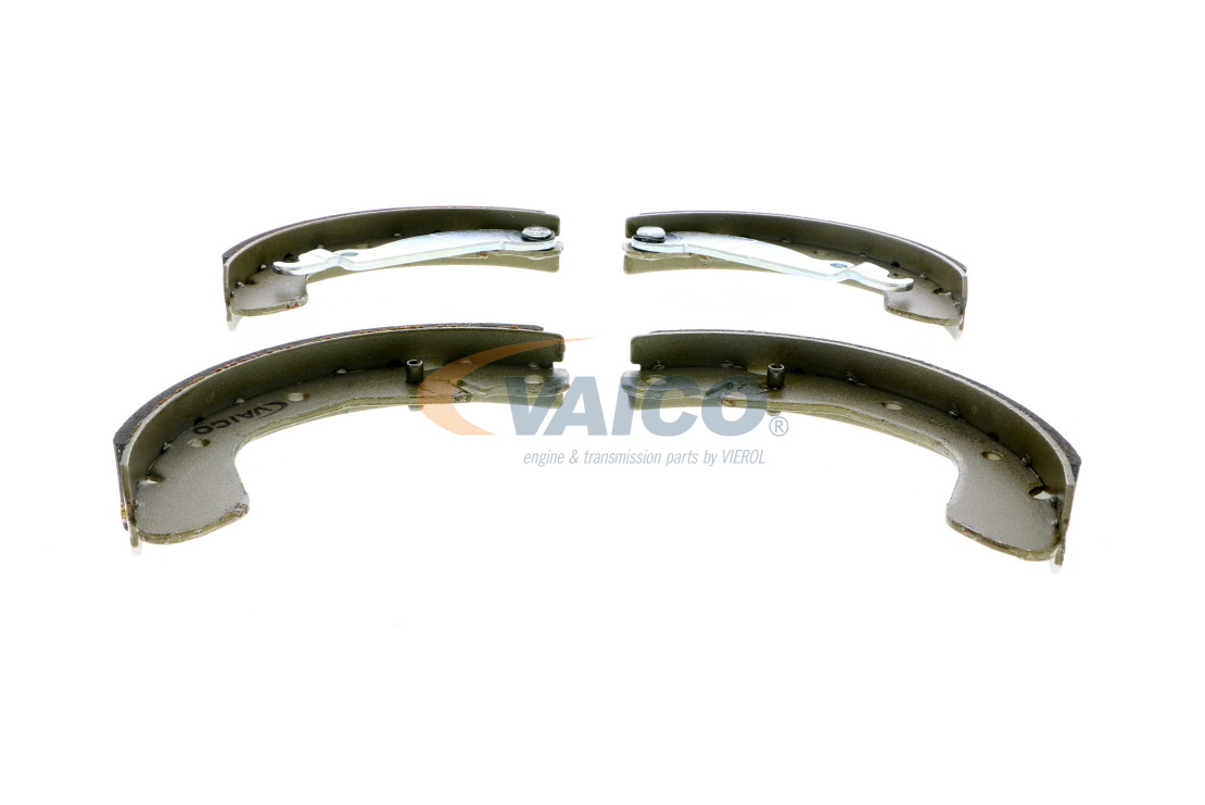 VAICO Bremsbacken OPEL,CHEVROLET,VAUXHALL V40-8110 091149504,09196291,91149504 Trommelbremsbacken,Bremsbackensatz 01605952,1605052,1605811,090421796 von VAICO