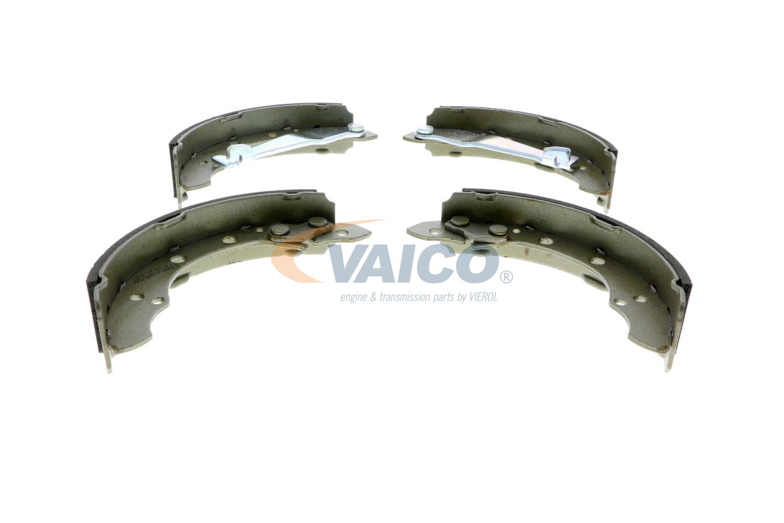 VAICO Bremsbacken VW,AUDI,SEAT V10-0451 331609528FV,443609527X,331698525X Trommelbremsbacken,Bremsbackensatz 443609528V,331698525,331609525V von VAICO