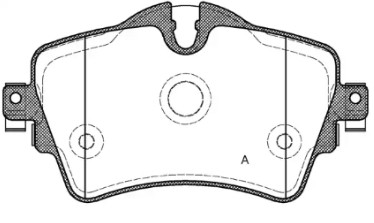 VAICO Bremsbelagsatz BMW,MINI V20-3125 34106874034,34106885503,34116860017 6860017,6874034,34106860017,34106863293 von VAICO