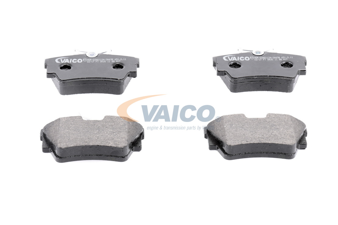 VAICO Bremsbelagsatz OPEL,RENAULT,FIAT V40-8022 1605199,04414520,7701054772 003420282041,4406000QAF,04414029,9199262,093192389,7D0698451E,7D0698451C von VAICO