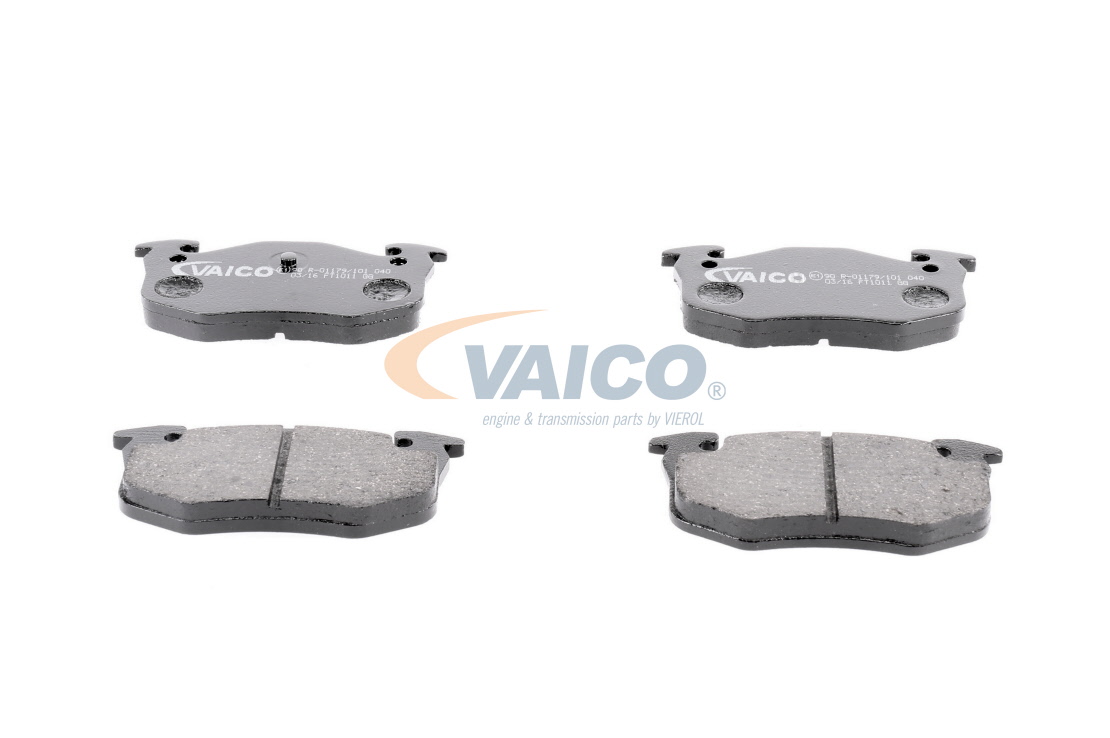 VAICO Bremsbelagsatz RENAULT,PEUGEOT,CITROËN V22-0001 E172201,E172219,425274 96666971,7701202308,7701204464,172587,425490,425104,425257,E171587,172201 von VAICO