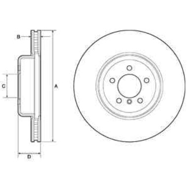 VAICO Bremsscheibe BMW V20-80016 34106797606,6797606 Bremsscheiben,Scheibenbremsen von VAICO