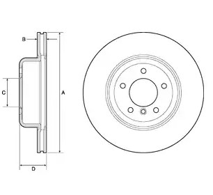 VAICO Bremsscheibe BMW V20-80022 34206797607,34206894382,6797607 Bremsscheiben,Scheibenbremsen 6894382 von VAICO