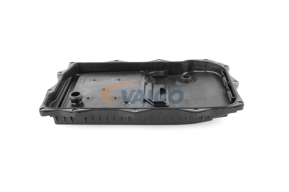 VAICO Ölwanne, Automatikgetriebe JEEP,DODGE,RAM V33-0087 68233701AB,77368075,68225344AA 00K68233701AA,00K68233701AC,52854834AA,K52854834AA,K68225344AA von VAICO