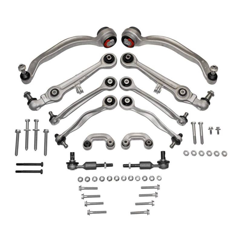 QUERLENKER SATZ VORDERACHSE 12-TEILIG FÜR AUDI A4 A6 VW PASSAT B5 SKODA SUPERB I von VAICO