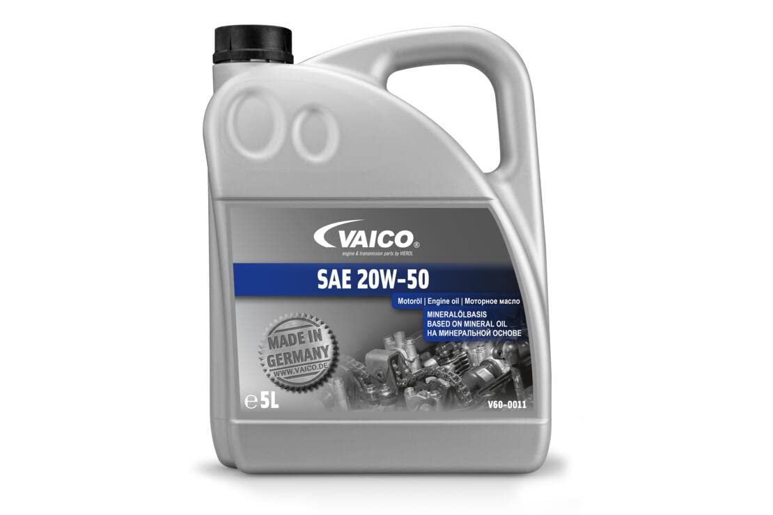 Motoröl 20W-50 5L API SF/CD Universelles Mehrbereichsöl mineralisch Oldtimer von VAICO