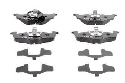 Vaico Bremsbeläge Vorderachse inkl. Warnkontakt [Hersteller-Nr. V10-8133] für Skoda, VW von VAICO