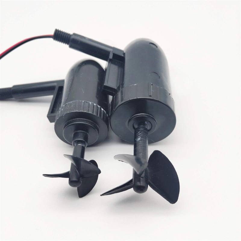 VAKIRA 1PC 8,4 V 30W Unterwasser Ruder Motor Propeller Motor for Fernbedienung Nest Boot Schiff Spielzeug Boote Modell zubehör 10cm/13cm Bootspropeller(Thruster 13cm) von VAKIRA