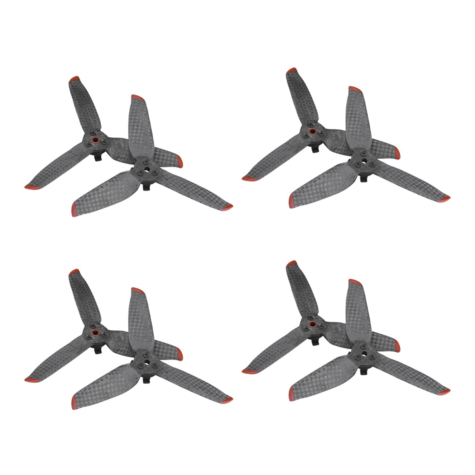 VAKIRA Carbon Fiber Propeller 5328S Quick Release Blades Propeller Ersatz Requisiten, for DJI FPV Combo Drone Ersatzrotoren für Drohnen(4pair) von VAKIRA