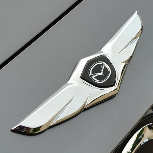 Auto Emblem Aufkleber für Mazda CX-4 CX5 MX-5, Auto Abzeichen Logo Auto Aufkleber Emblem Abzeichen Buchstaben Aufkleber Abzeichen Aufkleber,D von VALBEL