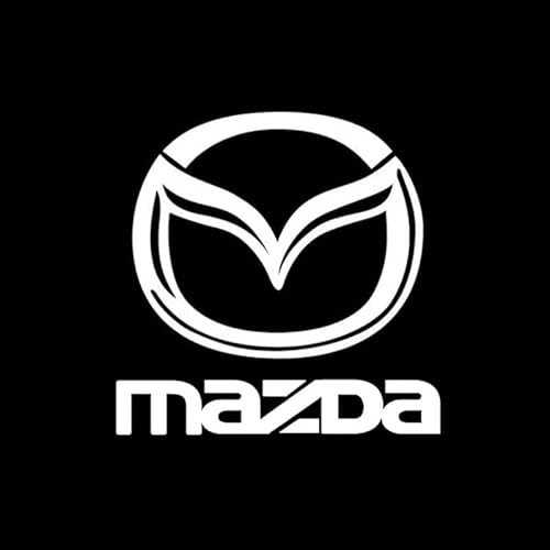 VALCLA Autotür Licht Logo Projektor für Mazda RX-8 CX-9, Auto Willkommen LED Licht, Logo Projektor LED Auto Beleuchtung Logo, Unterbodenbeleuchtung Auto Zubehör,2Pcs von VALCLA