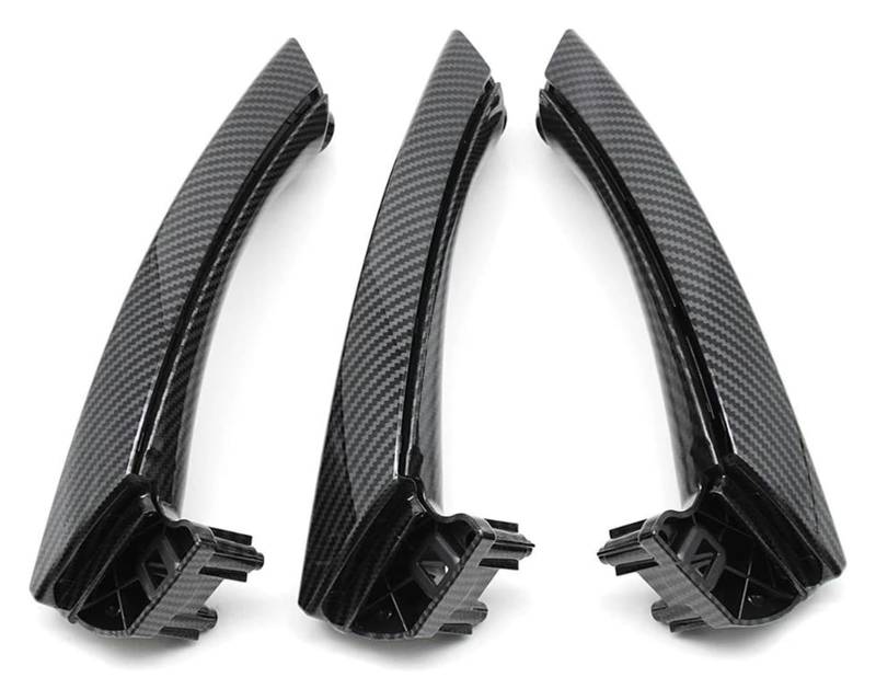 Innenverkleidung Für B&MW 3er E90 E91 E92 316 318 320 325 328i 2004-2012 LHD RHD Auto Innentürgriff Set Ersatz(RHD Set Carbon Fiber Pattern) von VALCRIBY