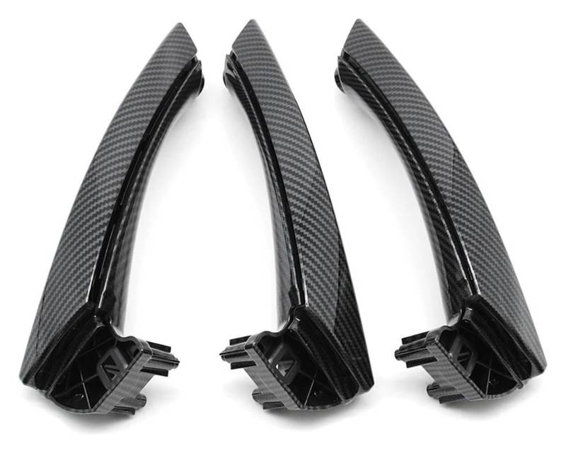 Innenverkleidung Für B&MW 3er-Serie E90 E91 E92 316 318 320 325 328i 2004-2012 LHD RHD Innentür-Zuggriff-Set Auto-Innentürgriff(Lhd Set Carbon Fiber Pattern) von VALCRIBY