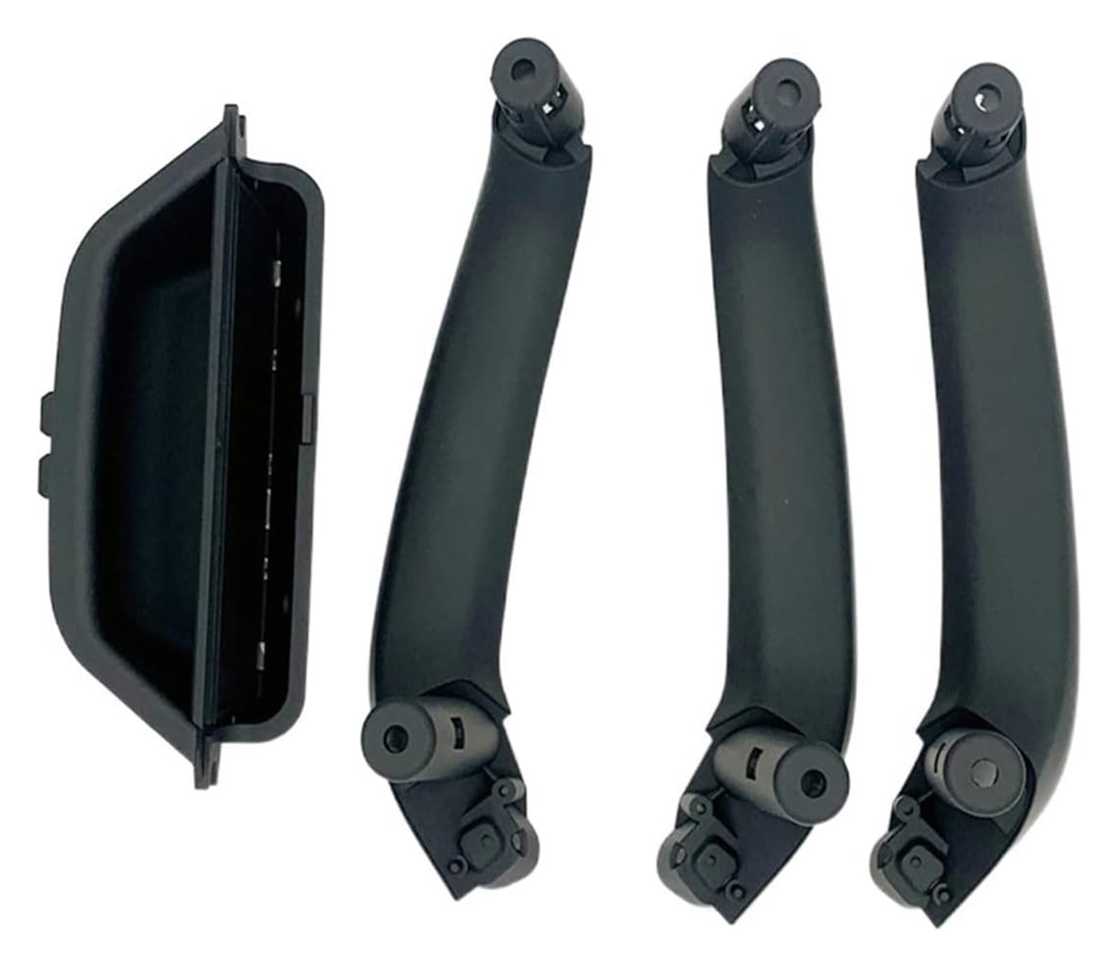 Innenverkleidung Für B&MW X3 X4 F25 F26 2010-2017 LHD RHD Auto Links Vorne Innentürgriff Panel Griff Pull Trim Abdeckung Auto Zubehör(Lhd 4pcs Set Black) von VALCRIBY