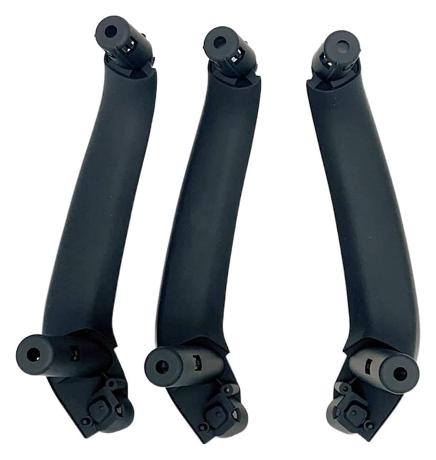 Innenverkleidung Für B&MW X3 X4 F25 F26 2010-2017 LHD RHD Auto Links Vorne Innentürgriff Panel Griff Pull Trim Abdeckung Auto Zubehör(RHD 3pcs Set Black) von VALCRIBY