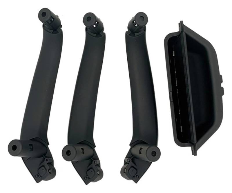 Innenverkleidung Für B&MW X3 X4 F25 F26 2010-2017 LHD RHD Auto Links Vorne Innentürgriff Panel Griff Pull Trim Abdeckung Auto Zubehör(RHD 4pcs Set Black) von VALCRIBY