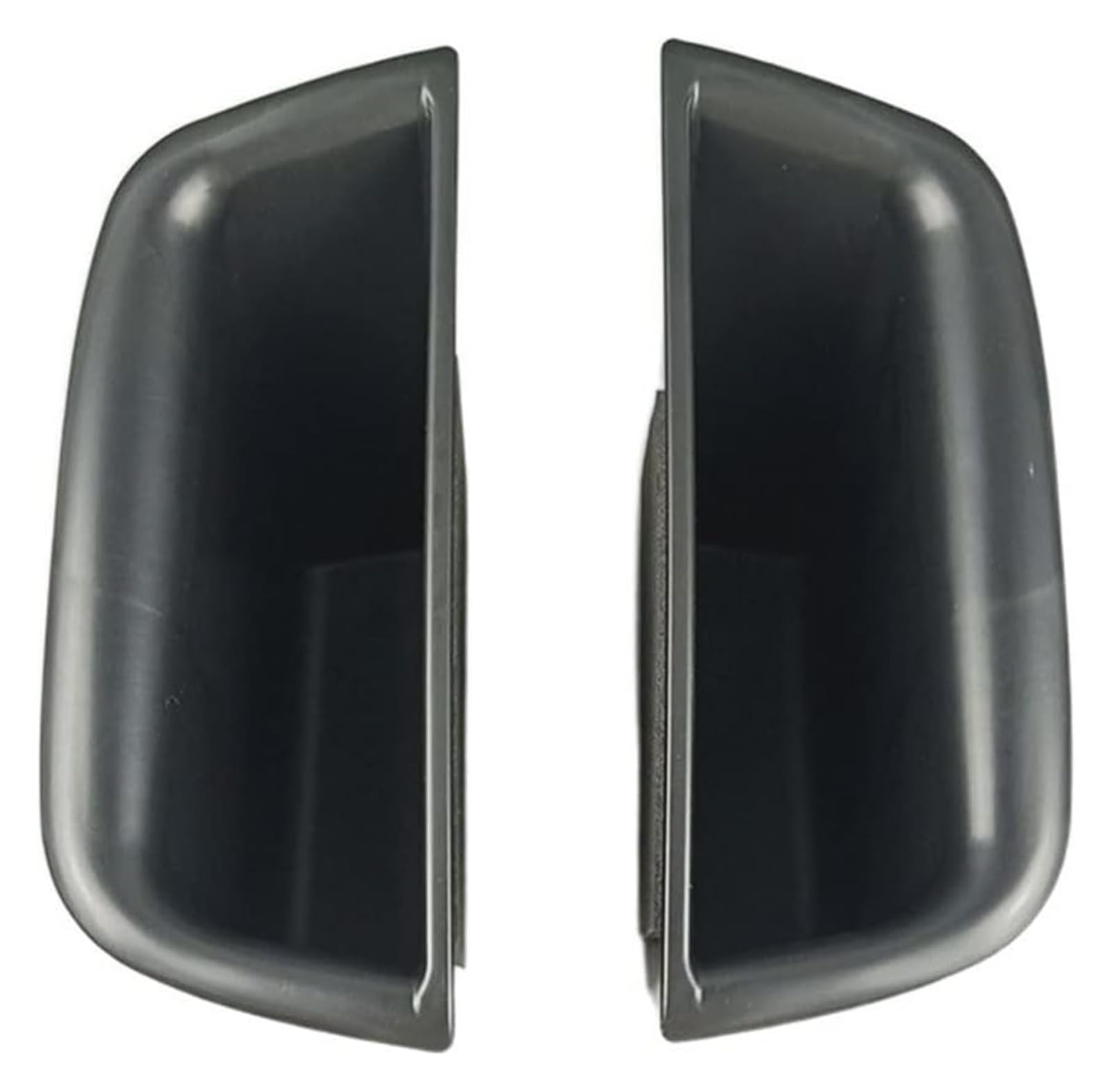 Innenverkleidung Für Mercedes Für Benz C Klasse W204 2008-2014 Auto Innen Schwarz Auto Tür Armlehne Griff Halter Lagerung Box(Rear Door) von VALCRIBY