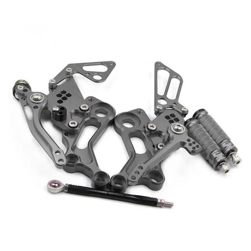 Motorrad Trittbrett Für Ducati Für Ducati Für Monster 2008 2009 2010 2011 2012 2013 2014 Motorrad Einstellbare Aluminium Fußrasten Fußstütze Fußrastenanlage Fuß Pedal(1) von VALCRIBY