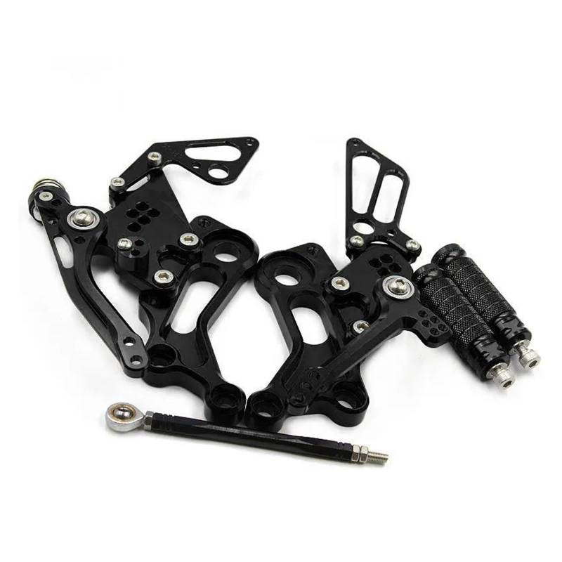 Motorrad Trittbrett Für Ducati Für Ducati Für Monster 2008 2009 2010 2011 2012 2013 2014 Motorrad Einstellbare Aluminium Fußrasten Fußstütze Fußrastenanlage Fuß Pedal(5) von VALCRIBY