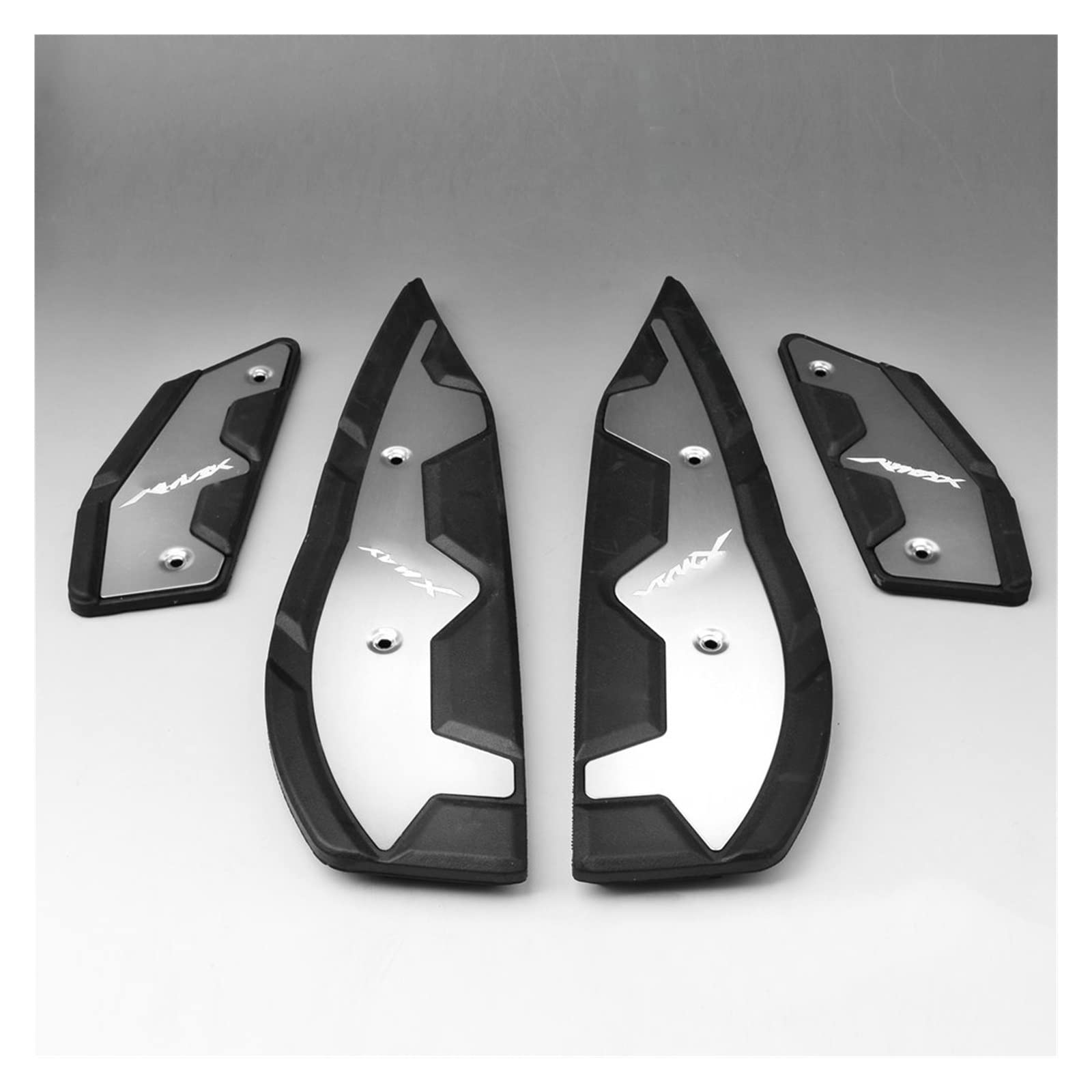 Motorrad Trittbrett Fußstütze Rutschfeste Fußrasten Aluminiumlegierung Pedal Modifizierte Fußstütze Fußpolster Für Y&AMAHA XMAX300 Für XMAX 125 250 300 400 2017-2022(4) von VALCRIBY